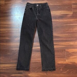 DENIM FORUM Women's Black Jeans 0